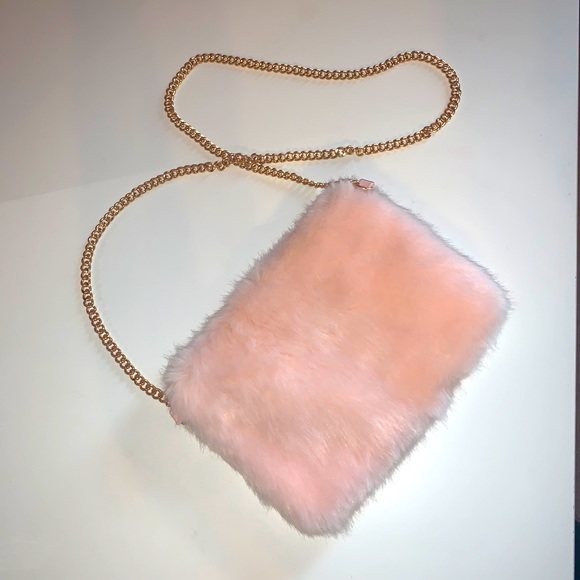 Plush pink purse - Picture 1 of 2